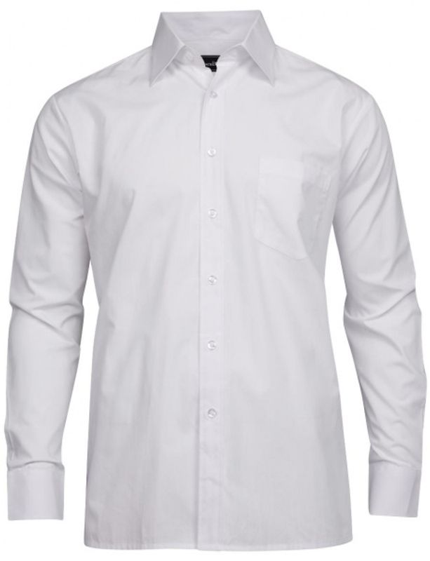 Basic Mens Shirt/Hvit