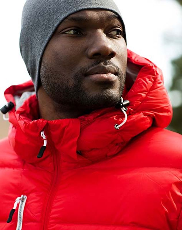 Supersoft Down Jacket/Rød